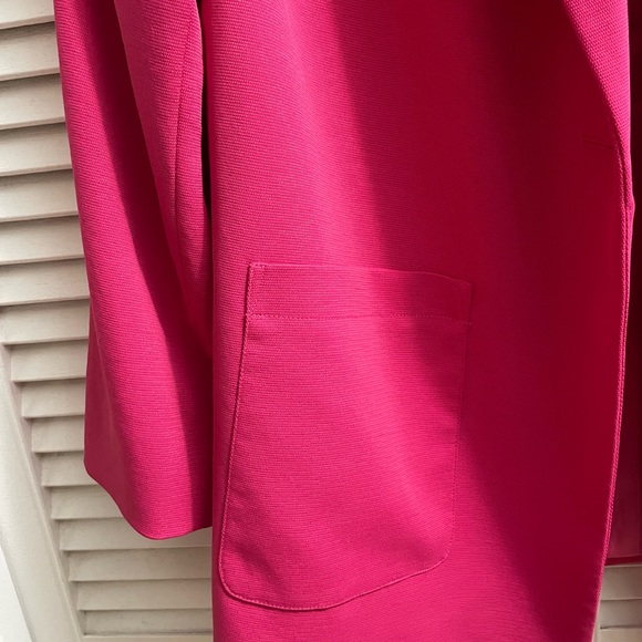 Long fuschia blazer - Picture 3 of 5